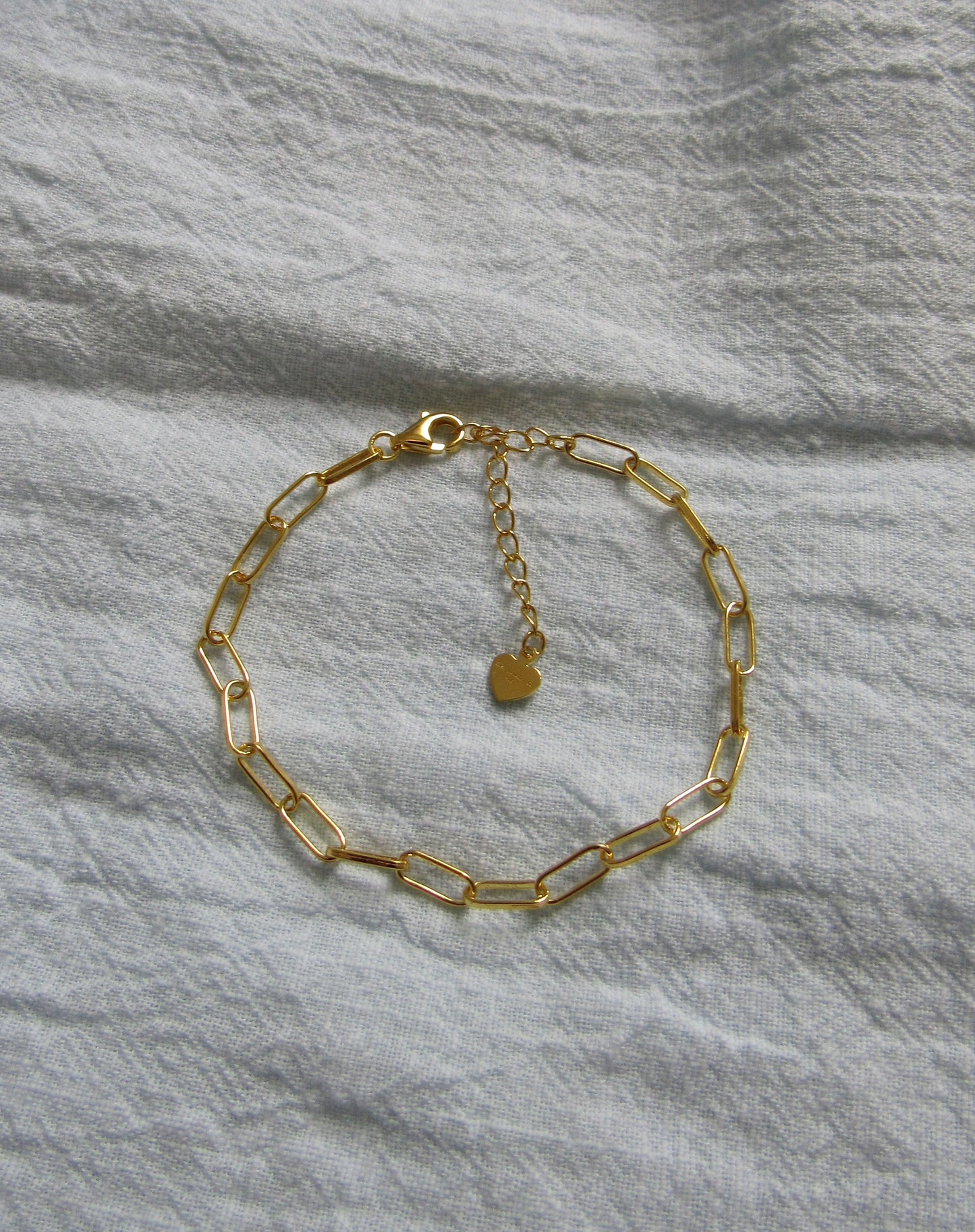 Paperclip Chain Bracelet