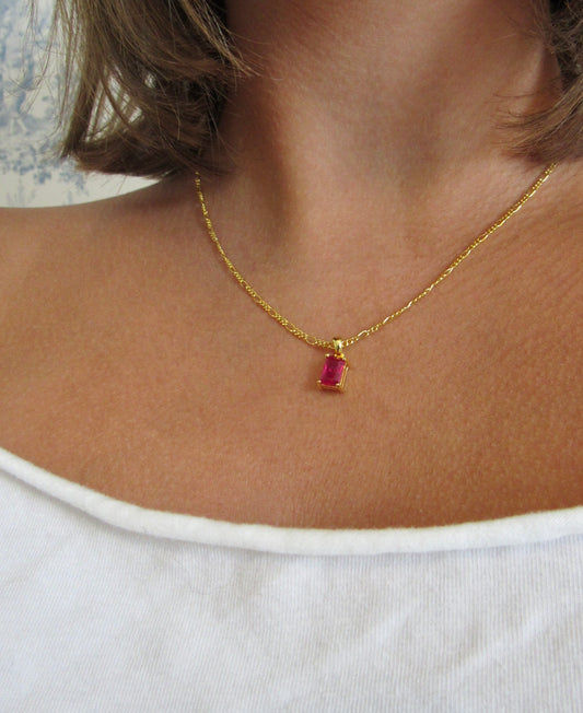 Ruby Necklace